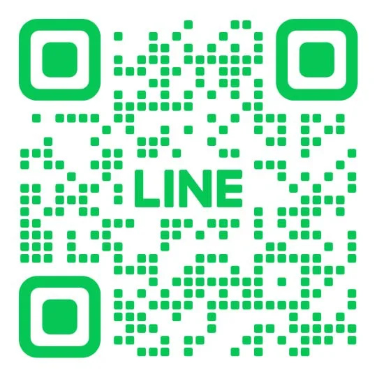 QR Code เพิ่มเพื่อน ฝนตกที่หน้าต่าง คอร์ด Line Official
